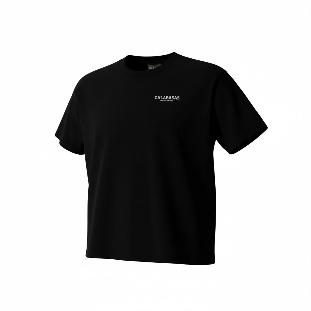 Oversized Black Tee