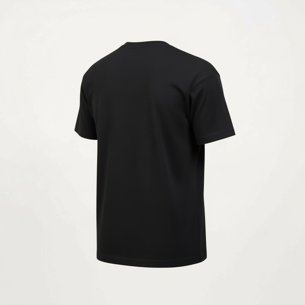 Oversized Black Tee